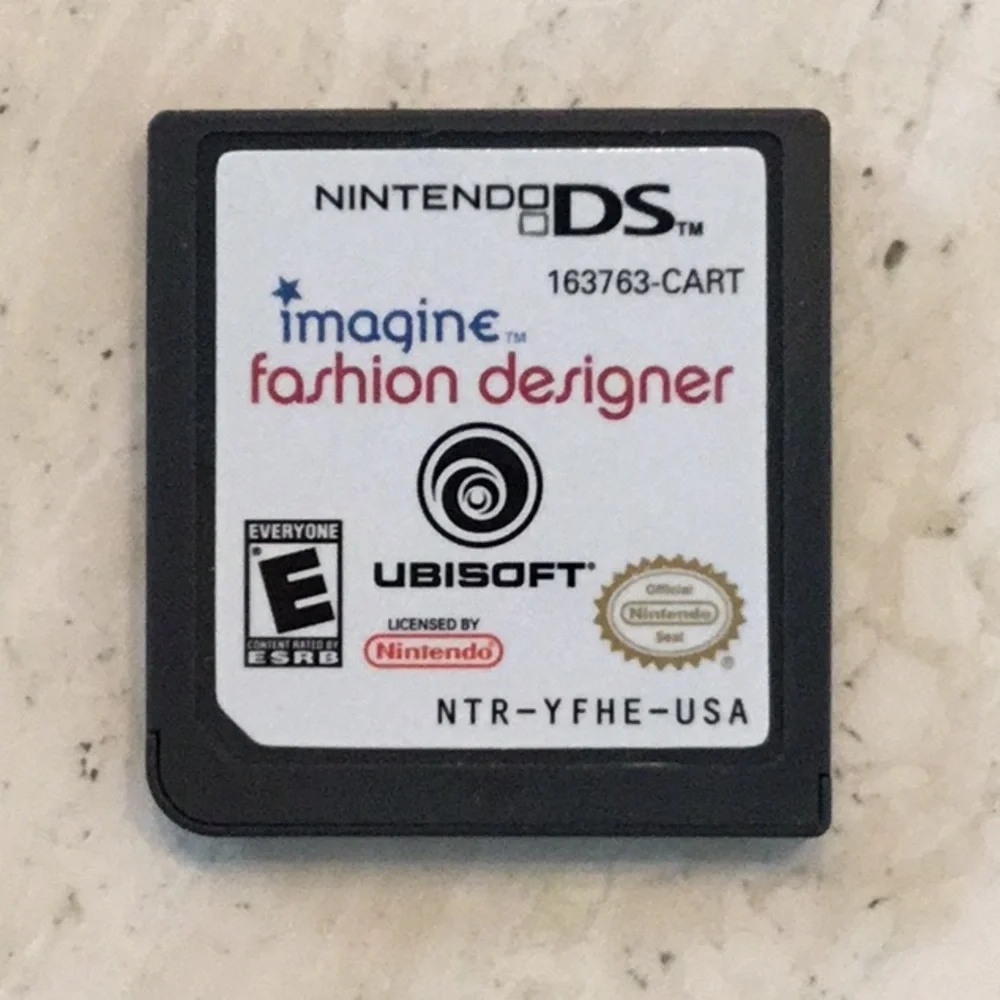 Imagine Fashion Designer Nintendo DS Game CIB Tested